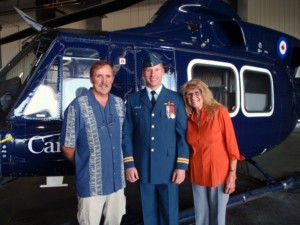 Captain Barnes Helicopter School Graduation