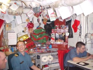 Christmas onboard HMCS Iroqouis