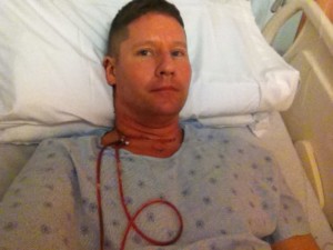 Steve Barnes Thyroid Cancer Surgery 1