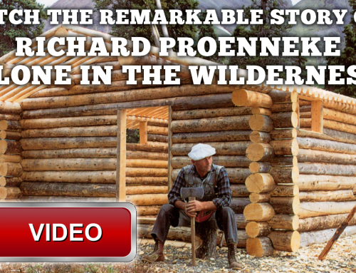 How To Build A Log Cabin Alone In Alaska with Dick Proenneke