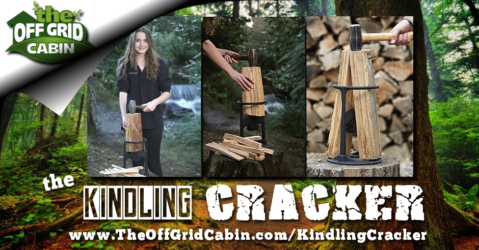 The Kindling Cracker from The Off Grid Cabin