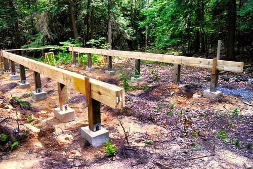 How To Build A Rock Solid Low Cost Off Grid Cabin Foundation