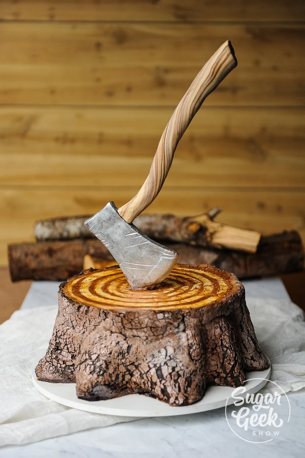 Lumberjack Cake How To 1