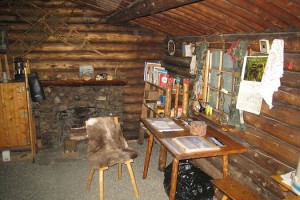 Richard Proenneke Alone In The Wilderness Cabin Interior