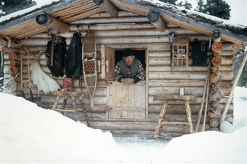 Richard Proenneke and his Cabin Alone In The Wilderness