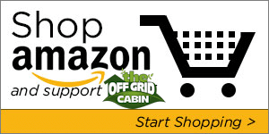 Shop Amazon and Support The Off Grid Cabin