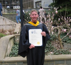Steve Barnes MSVU Graduation BSc