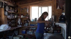 off grid home Kitchen