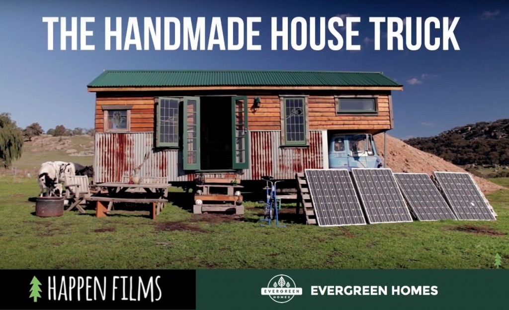 Handmade House Truck The Off grid cabin