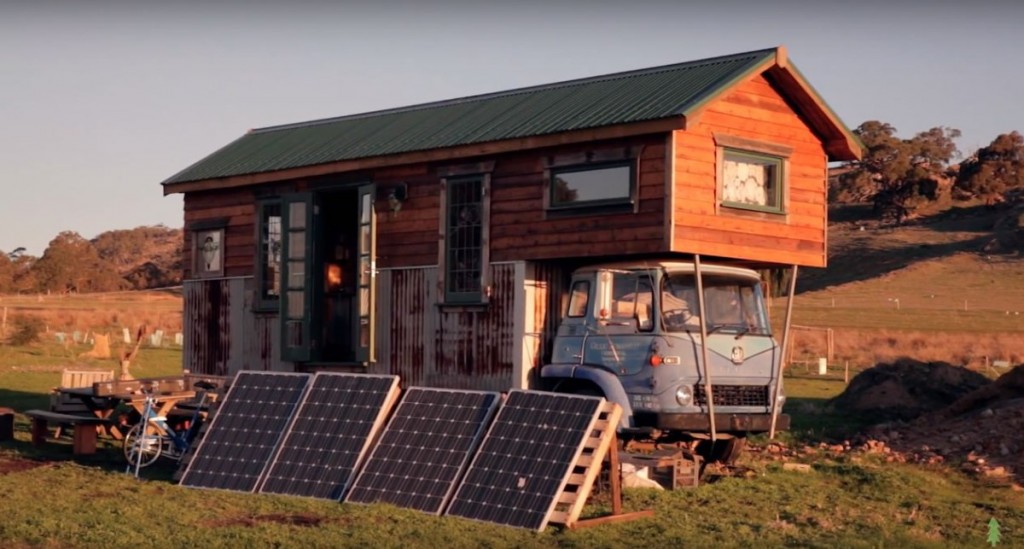 The Off Grid Handmade-House-Truck-Solar-System