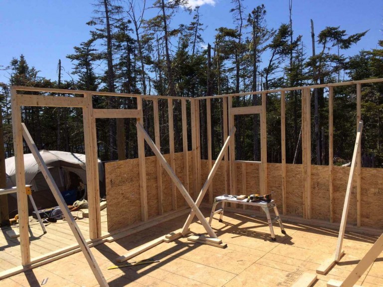 How To Frame The Ultimate Off Grid Cabin in Three Days - Day 1