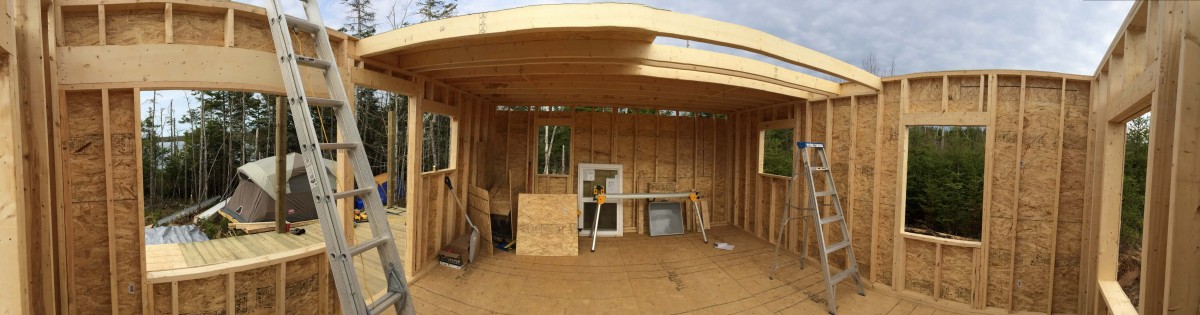 View of How To Install Vinyl Window – The Off Grid Cabin