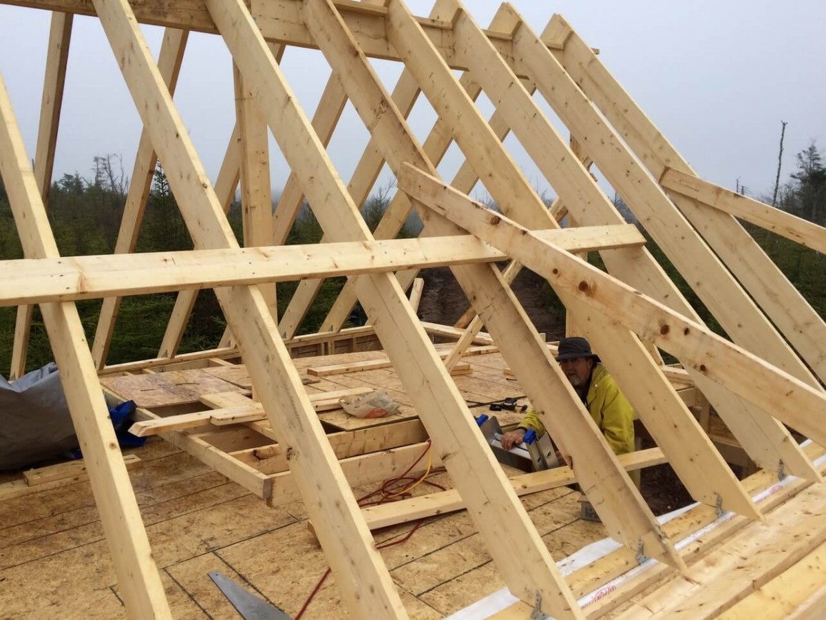 Building The Perfect Rafter Part IV: Installing The Front Deck Rafters