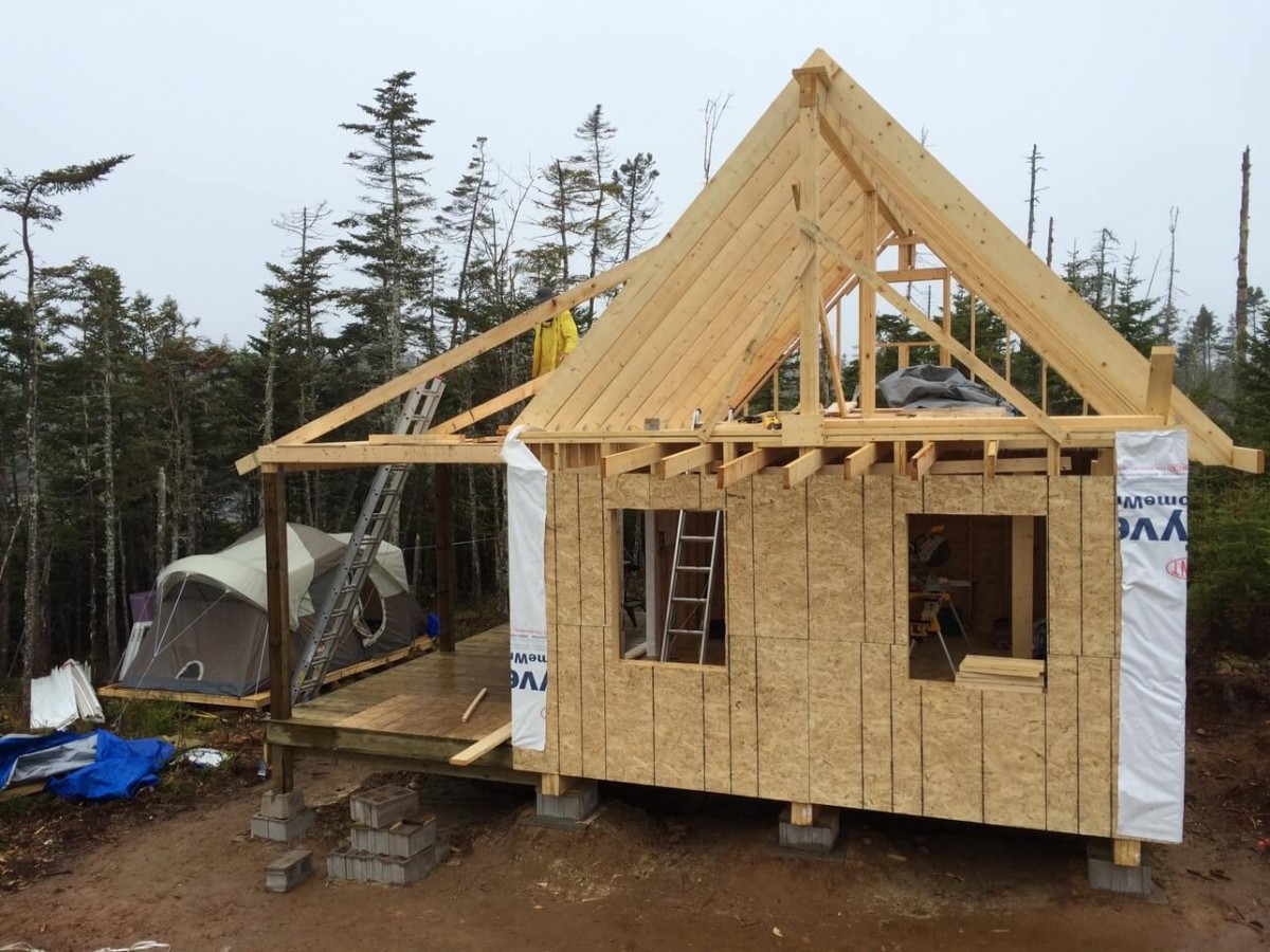 Building The Perfect Rafter Part IV: Installing The Front Deck Rafters