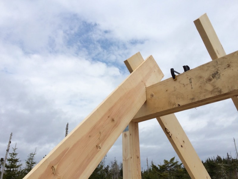 Building The Perfect Rafter Part II: Installing The Main Cabin Rafters