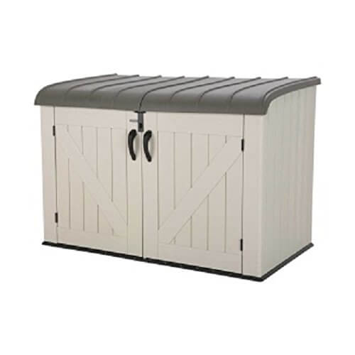 Lifetime Products Horizontal Storage Box, Tan