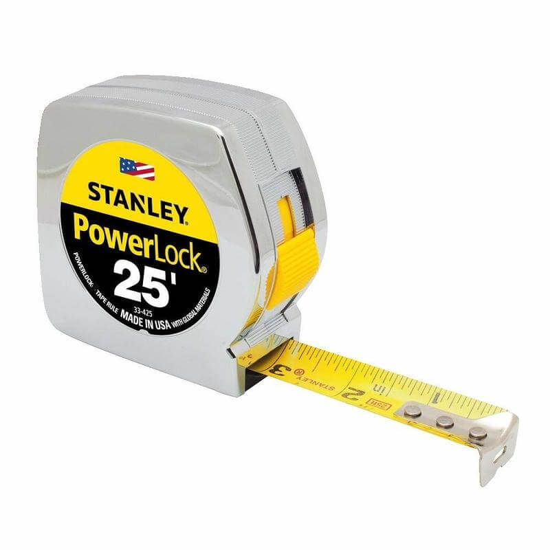 Stanley 33-425 Powerlock 25-Foot by 1-Inch Measuring Tape - Original