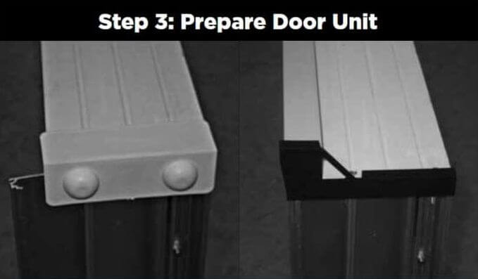 3 Door Installation Prepare Door unit