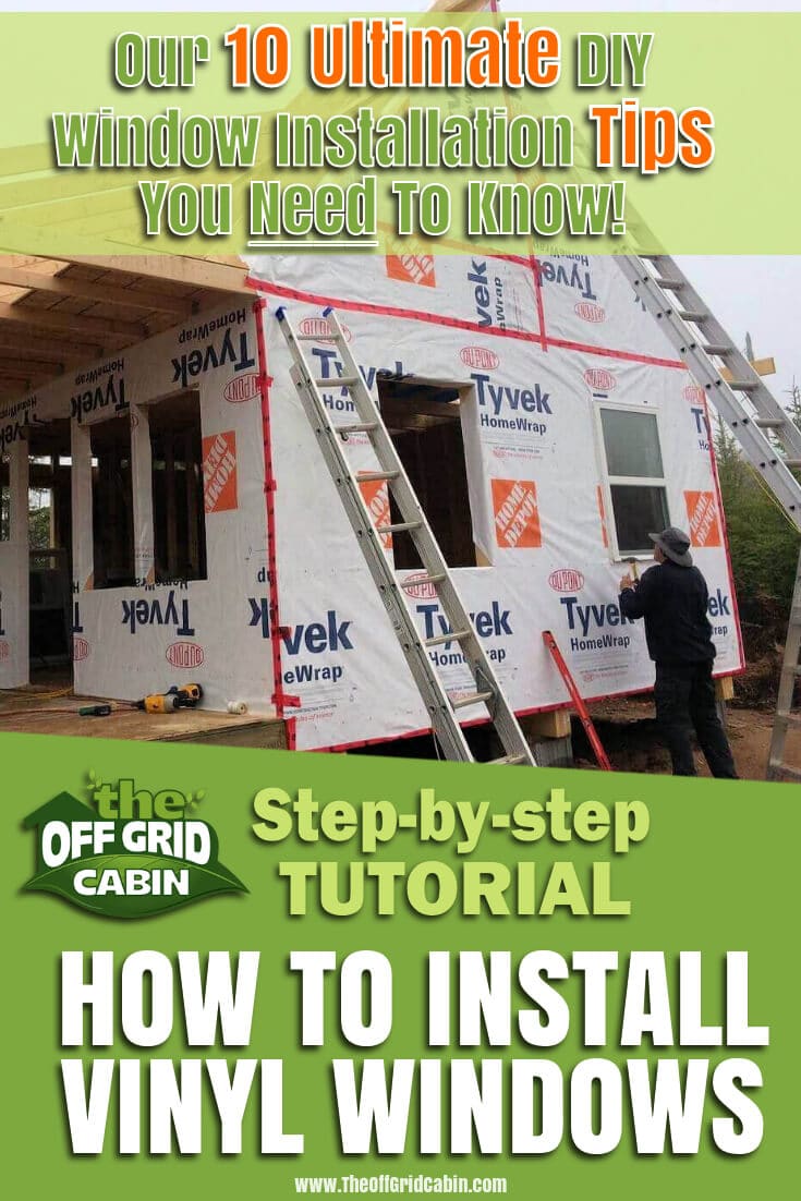 Our 10 Ultimate DIY Window Installation Tips You Need To Know Pin