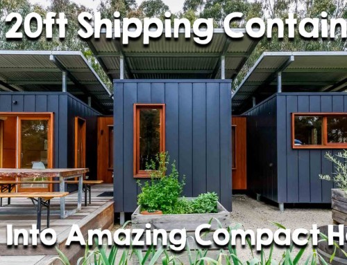 Shipping Container Off Grid Home