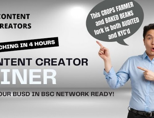 Content Creators BUSD Crypto Miner