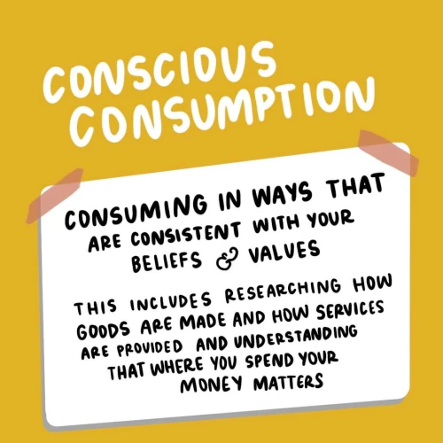 Conscious Consumption