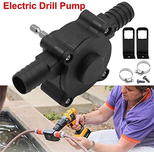 Electric drill water transfer pump