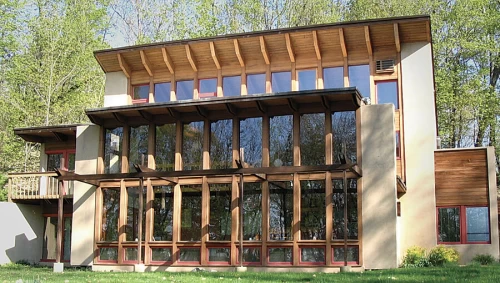 Passive solar design principles