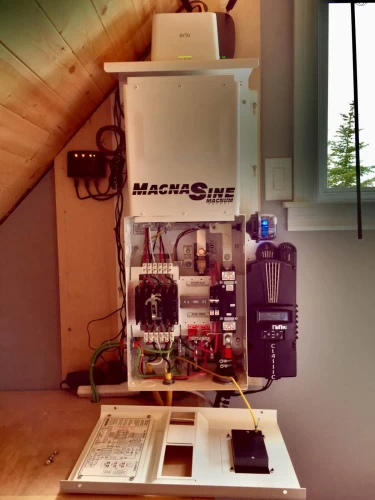 the off grid cabin solar system inverter wiring 2