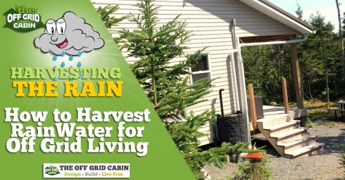 How to Harvest RainWater for Off Grid Living Featured Image