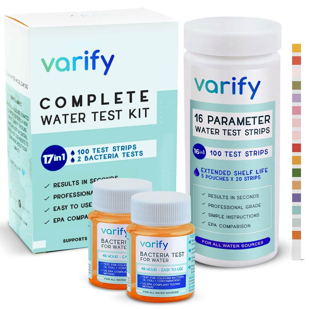 Water purification test kit