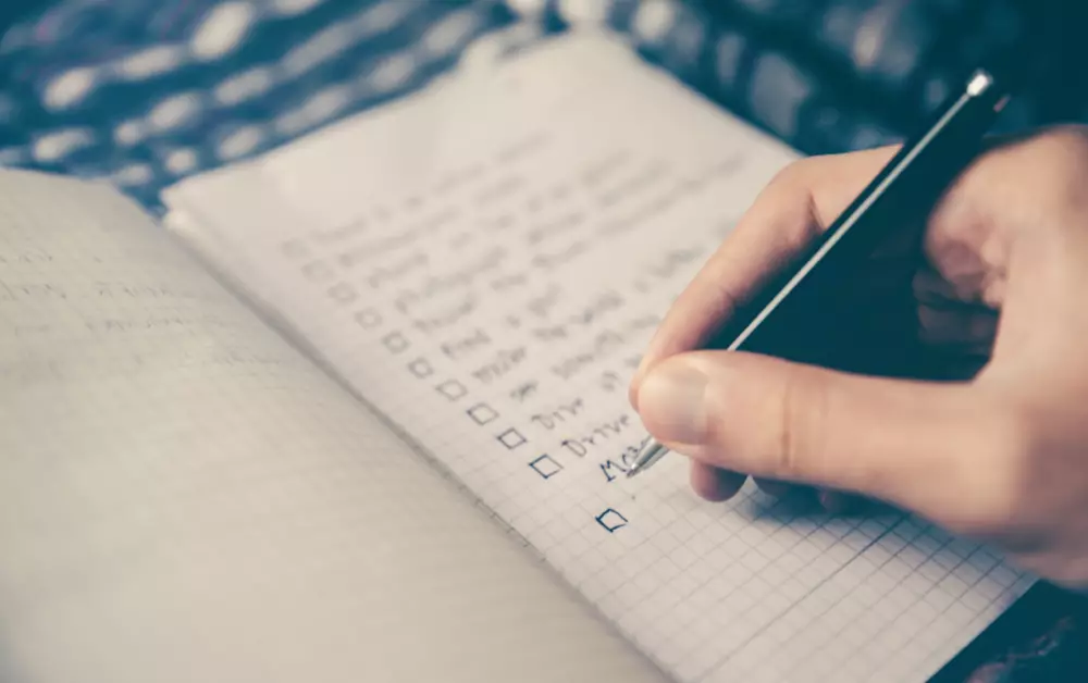Check list off grid