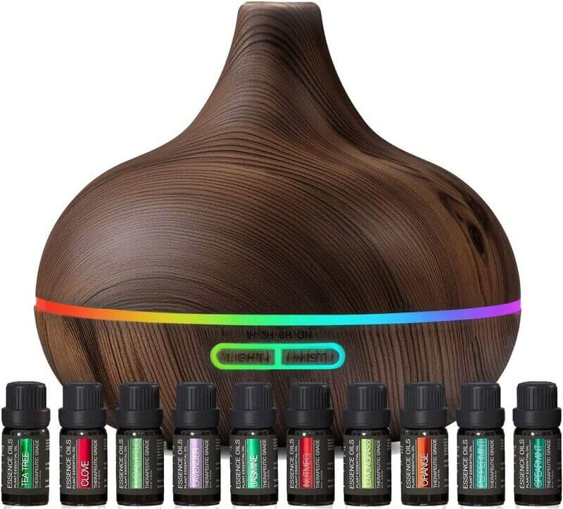 Ultimate Aromatherapy Diffuser & Essential Oil Set