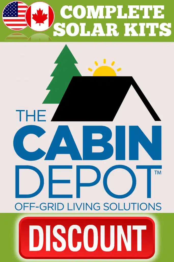 Complete Solar Kits from The Cabin Depot