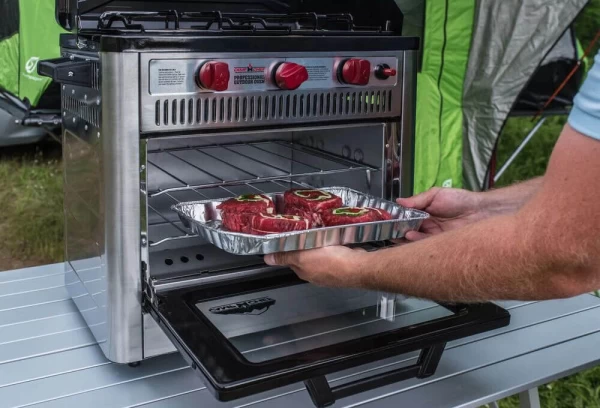 The Camp Chef off grid oven