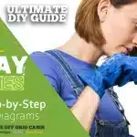 Featured Image of woman installing 3-way light switch with title how to install 3-way switches