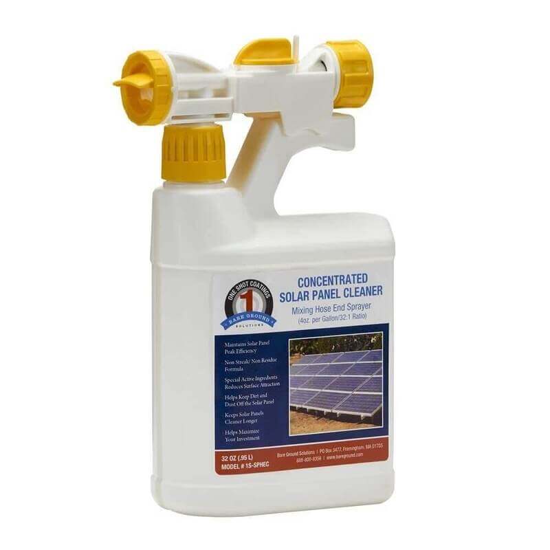 Bare Ground Winter Bare Ground Solutions Solar Panel Cleaner Concentrate